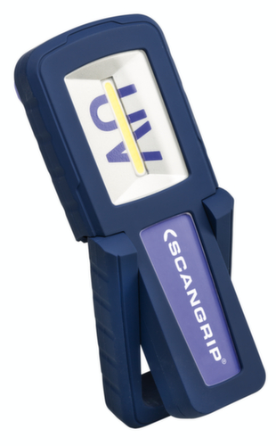 Scangrip Akku-Handleuchte UV-FORM mit ultraviolettem Licht