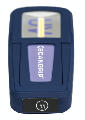 Scangrip Akku-Handleuchte UV-FORM mit ultraviolettem Licht