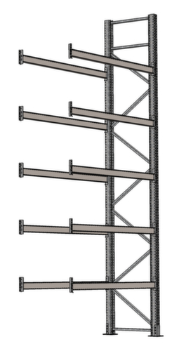 SCHULTE Palettenregal für 18 Paletten, 2825 mm breit, 6 Lagerebenen