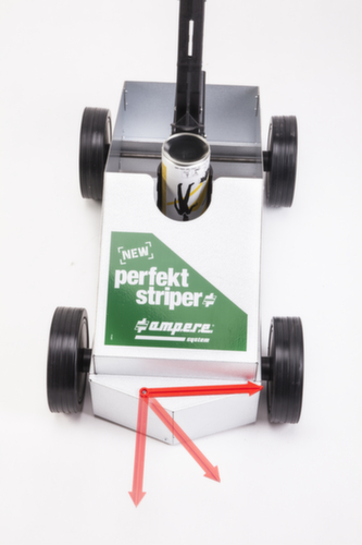 Bodenmarkiergerät New Perfekt Striper® für Sprühfarbe