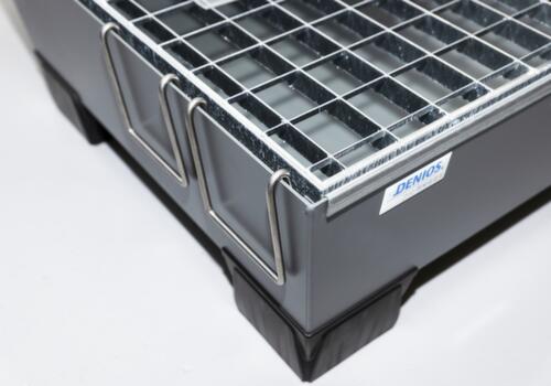 Gitterrostheber mit 2 Haken