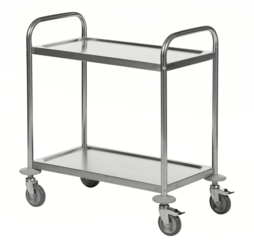 Kongamek Edelstahl-Servierwagen