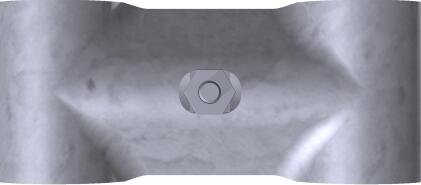 Schake Verbindungsschelle für Mobilzaun