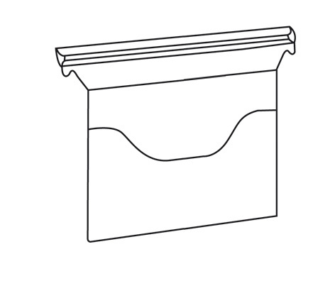 EICHNER Termin-Sichttasche aus Kunststoff in transparent