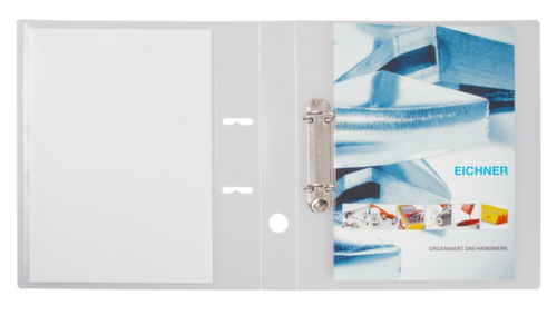 EICHNER Präsentationsringbuch  aus PP in transparent