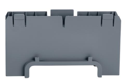 Rubbermaid Abfallbehälter Slim Jim® Starter, 87 l, grau