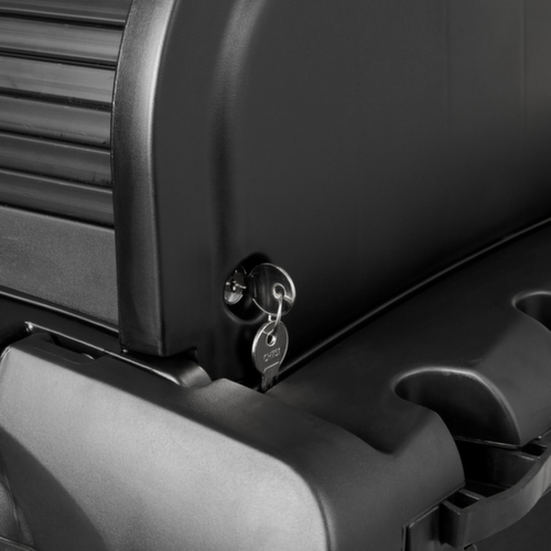 Rubbermaid Abschließbarer Reinigungswagen Hygen mit Müllsack