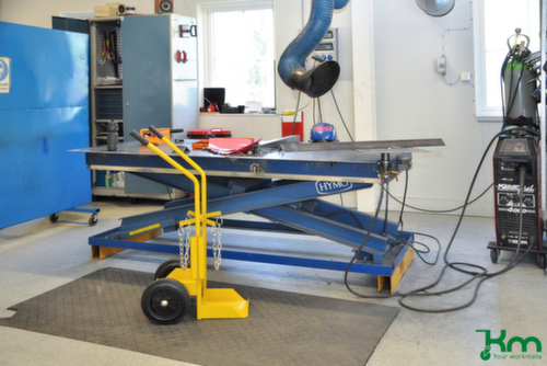 Kongamek Flaschenkarre, für 2x20 l Flasche, Vollgummi-Bereifung