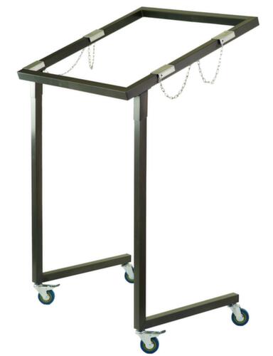 UDOBÄR Mobiler Müllsackständer, für 1000-Liter-Säcke, anthrazit