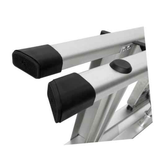 UDOBÄR Klappbare Stufenleiter aus Aluminium