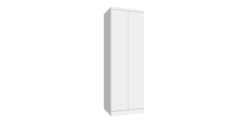 PAVOY Kleider-/Wäscheschrank Basis Plus mit 2 Abteilen, Abteilbreite 300 mm
