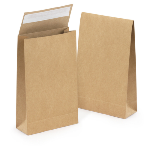 Geschenktüte aus Kraftpapier mit selbstklebendem Verschluss
