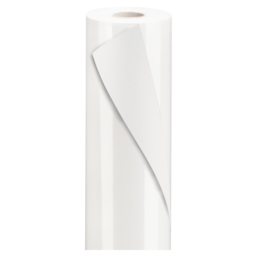 Lack-Geschenkpapier weiß