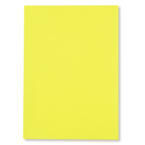 Neonfarbene Etiketten auf dem Bogen 210 x 148,5 mm gelb