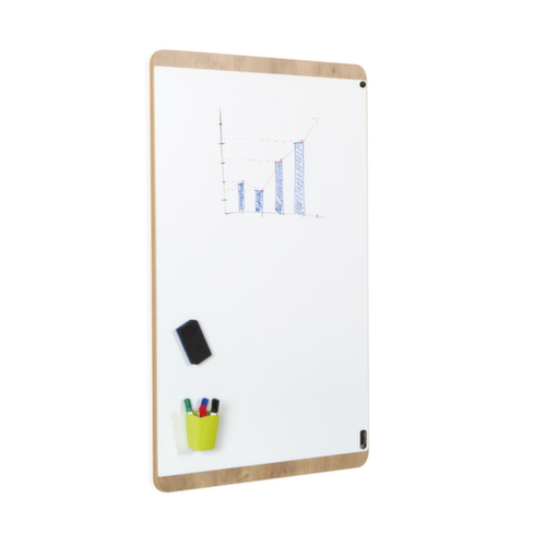 Rocada Whiteboard auf Holzträger