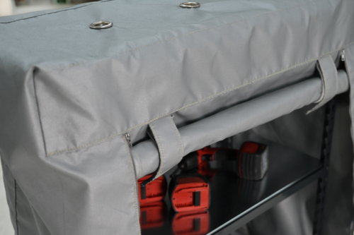 VLITEX Akkuladeschrank mit Brandschutzhaube