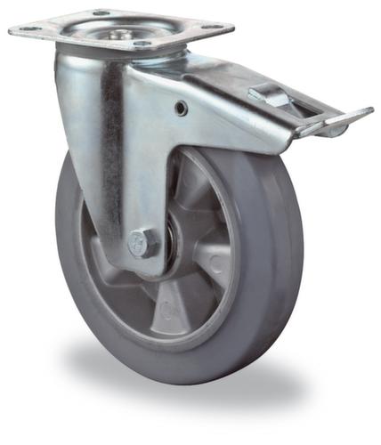 BS-ROLLEN Spurloses Elastik-Vollgummirad