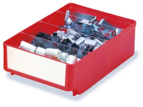 Regalkästen mit großer Beschriftungsfläche