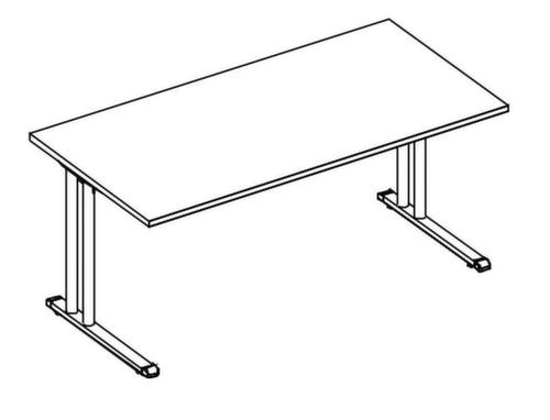 Nowy Styl Schreibtisch E10 mit C-Fußgestell