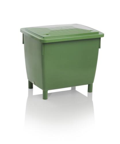 Unterfahrbarer Rechteckbehälter lichtundurchlässig