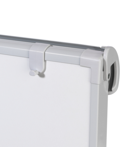 Franken Mobiles Flipchart PRO Deluxe Mobil mit 2 Papierhaltern, Höhe 1820 - 2000 mm