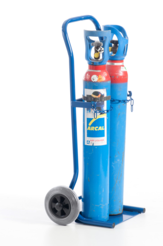 Rollcart Flaschenkarre, für 2x10 l Flasche, TPE-Bereifung
