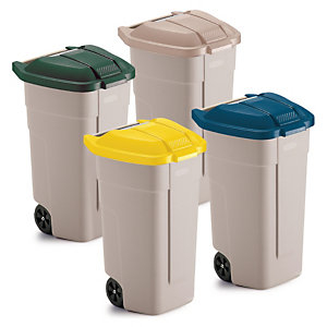 Rubbermaid Mülltonne mit 100 l Inhalt