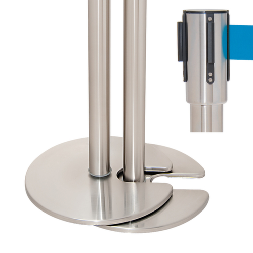 Moravia Gurtsystem MORION, Gurtlänge 2,5 m, Pfosten Aluminium