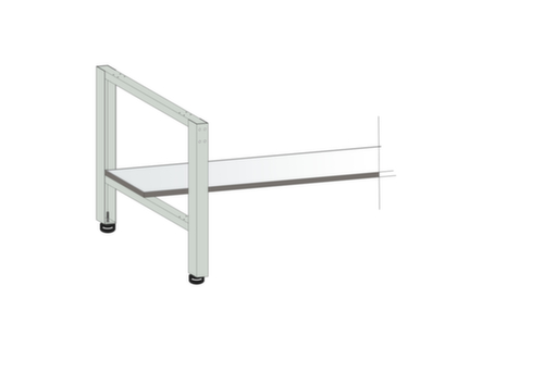 Ablageboden Tiefe 300 mm für Werktisch