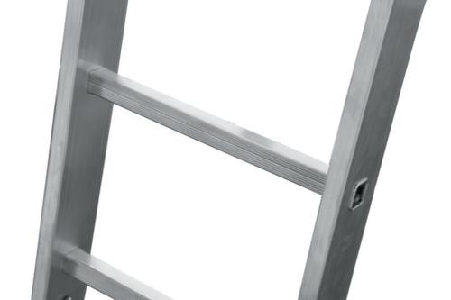 Krause Mehrzweckleiter STABILO® Professional +S mit Sprossen und Stufen, 2 x 12 rutschsicher profilierte Sprossen und Stufen