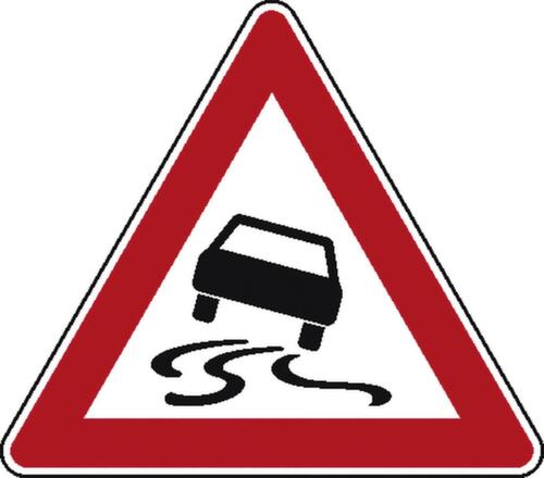 Schleudergefahrschild SafetyMarking® gemäß StVO