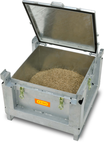 Cemo Lithium-Ionen Lagerbehälter mit Gummidichtung, Inhalt 120 l