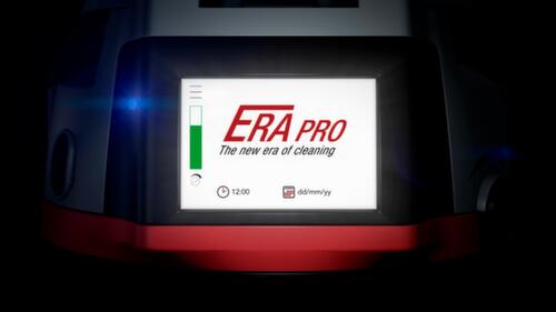 Extra leiser Trockensauger ERA PRO mit interaktivem Touchdisplay