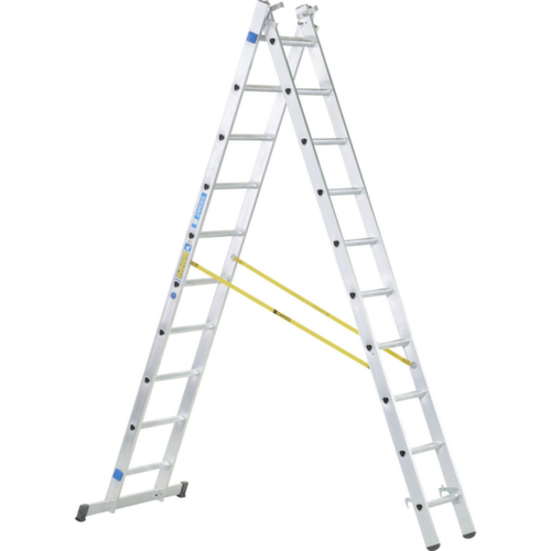 ZARGES Mehrzweck-Teleskopleiter Skymaster DX, 3 x 12 Dreieckssprossen