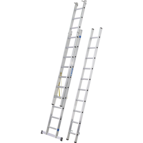 ZARGES Mehrzweck-Teleskopleiter Skymaster DX, 3 x 12 Dreieckssprossen