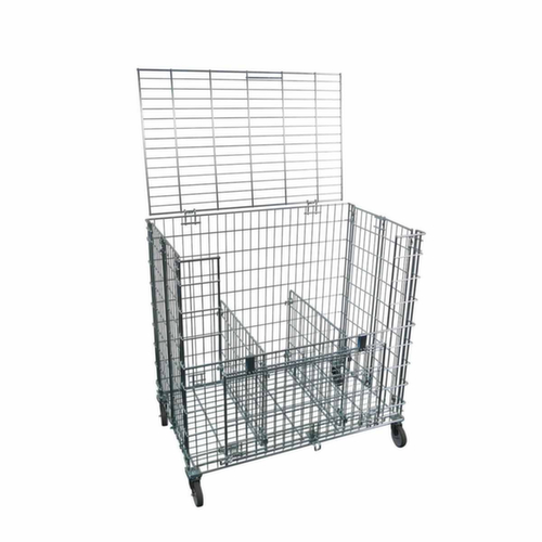 Faltbarer Ballwagen mit seitlicher Ladeklappe, Traglast 150 kg