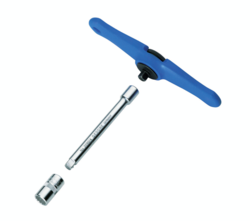 GEDORE 2093 U-3 T Quergriffknarre 1/4" 140 mm