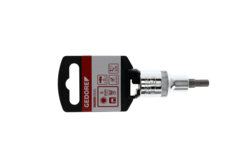 GEDORE RED R62550510 Schraubendraubereinsatz 1/2" 5 mm Länge 55 mm
