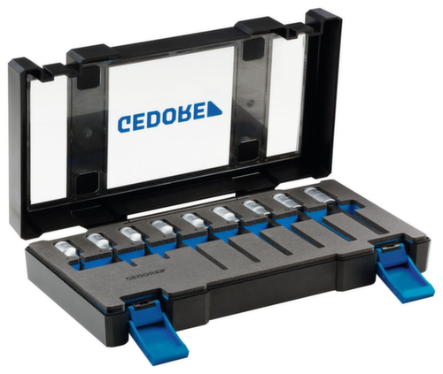 GEDORE IN 19-009 Schraubendreher-Satz 1/2" 9-teilig