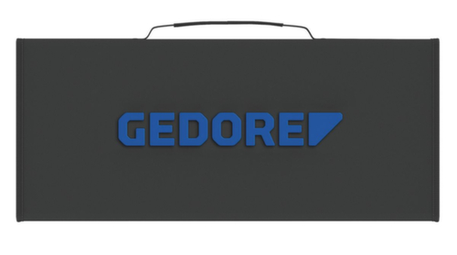 GEDORE TC 19-20-MU-10 Steckschlüssel-Satz 1/4"+1/2" 52-teilig