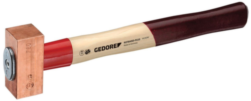 GEDORE 622 H-2000 Kupferhammer ROTBAND-PLUS 2000 g