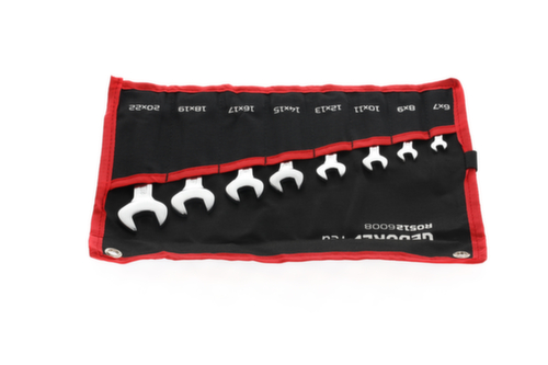 GEDORE R05126008 Doppelmaulschlüssel Satz kurz SW6-22 mm 8-teilig