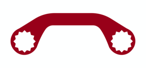 GEDORE R01351416 Starterblockschlüssel SW14x16 mm 184 mm