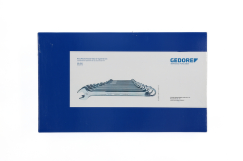 GEDORE 1 B-012 Ring-Maulschlüssel-Satz 12-teilig 10-32 mm
