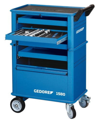 GEDORE 1580 Werkzeugwagen mit 4 Schubladen