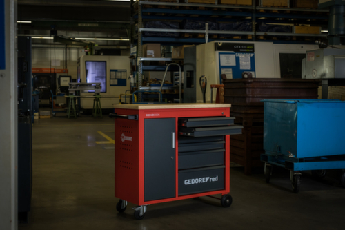 GEDORE R20400006 Werkstattwagen MECHANIC PLUS + 6 Schubladen 988x431x935 mm