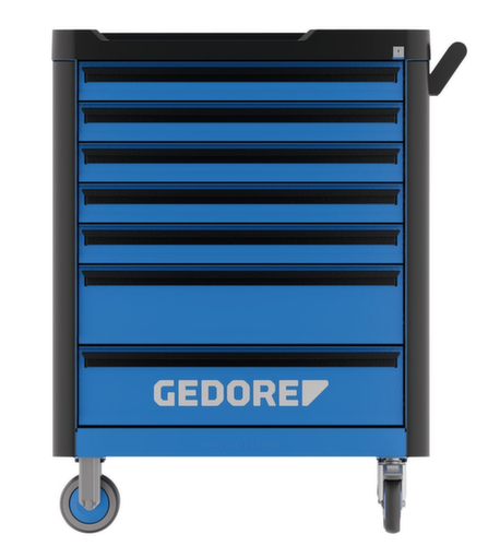 GEDORE WHL-L7-TS-147 Werkzeugwagen workster highline mit 147-teiligen Werkzeugsortiment