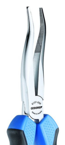 GEDORE 8137-200 JC Mechanikerzange gekröpft 200 mm 2K-Griff