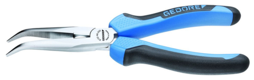 GEDORE 8132 AB-200 JC Flachrundzange 200 mm 2K-Griff