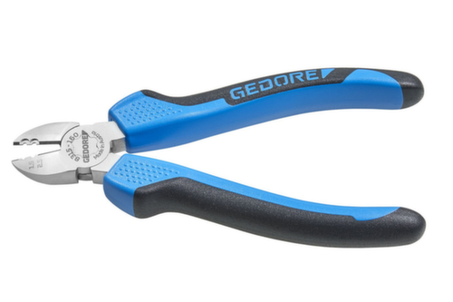 GEDORE 8315-160 JC Abisolier-Seitenschneider 160 mm 2K-Griff